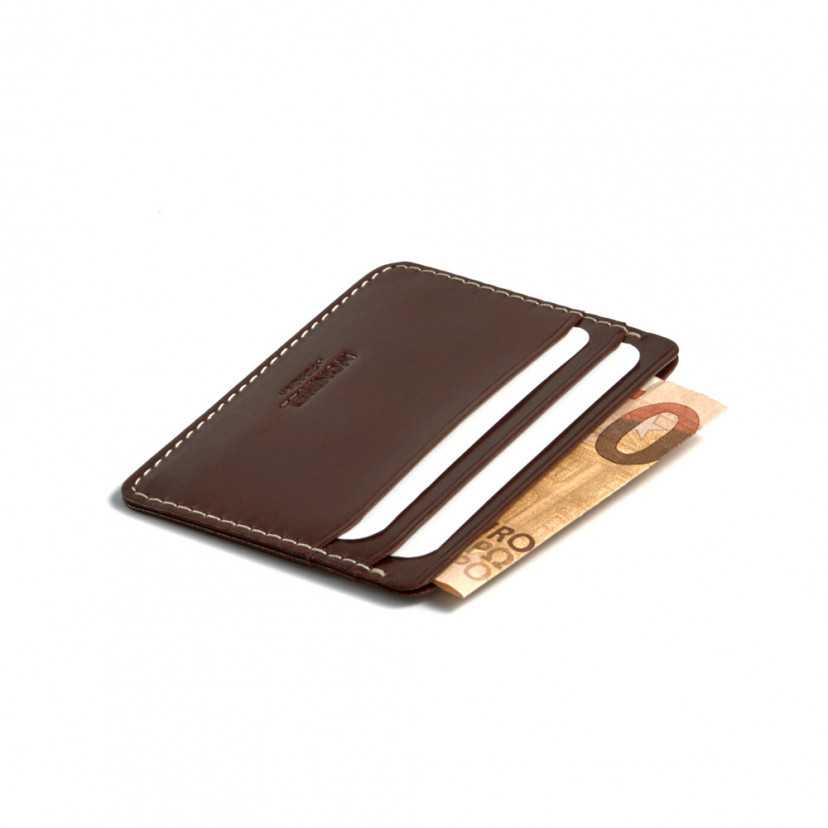 Leather card holder Mini