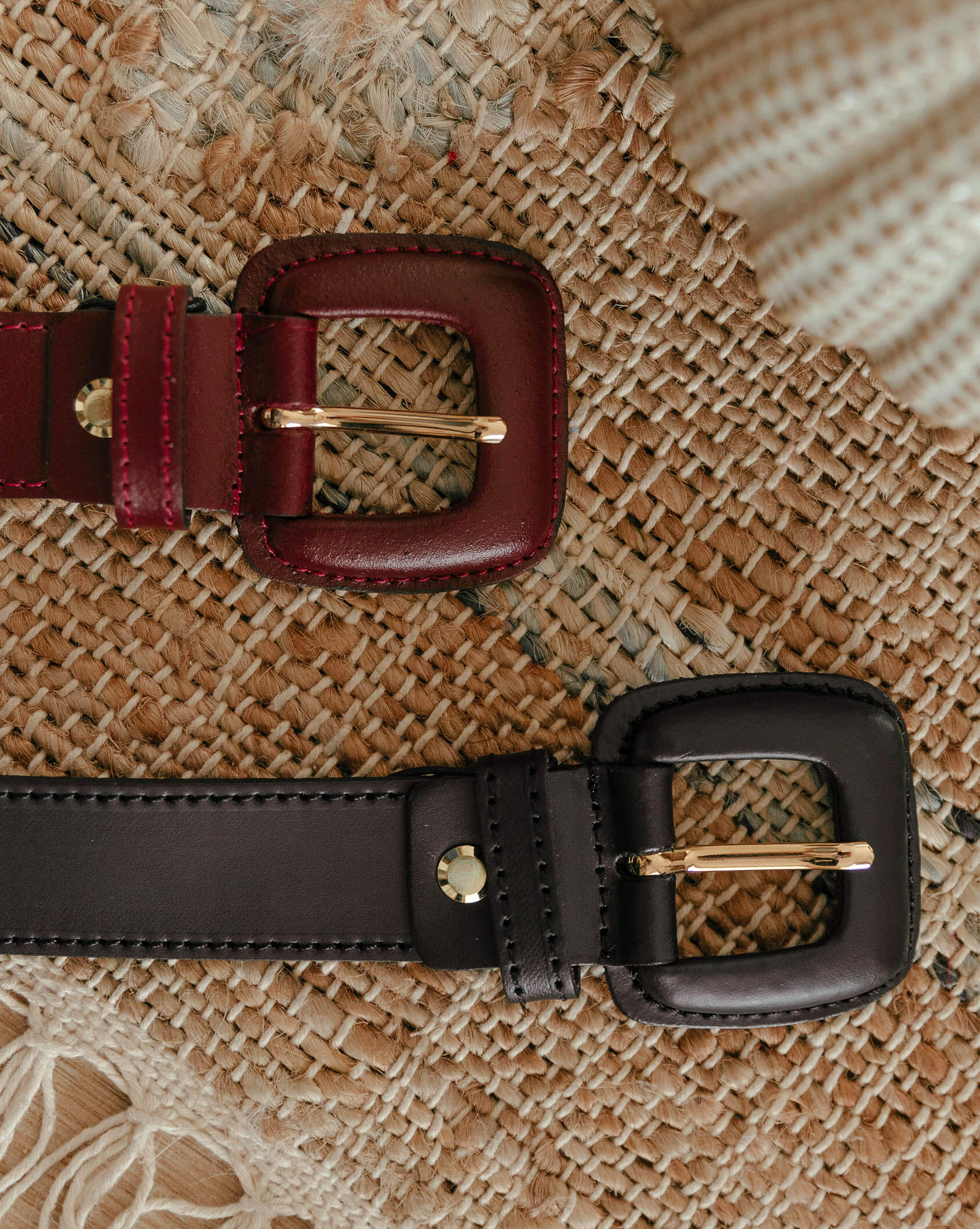 Leather belts